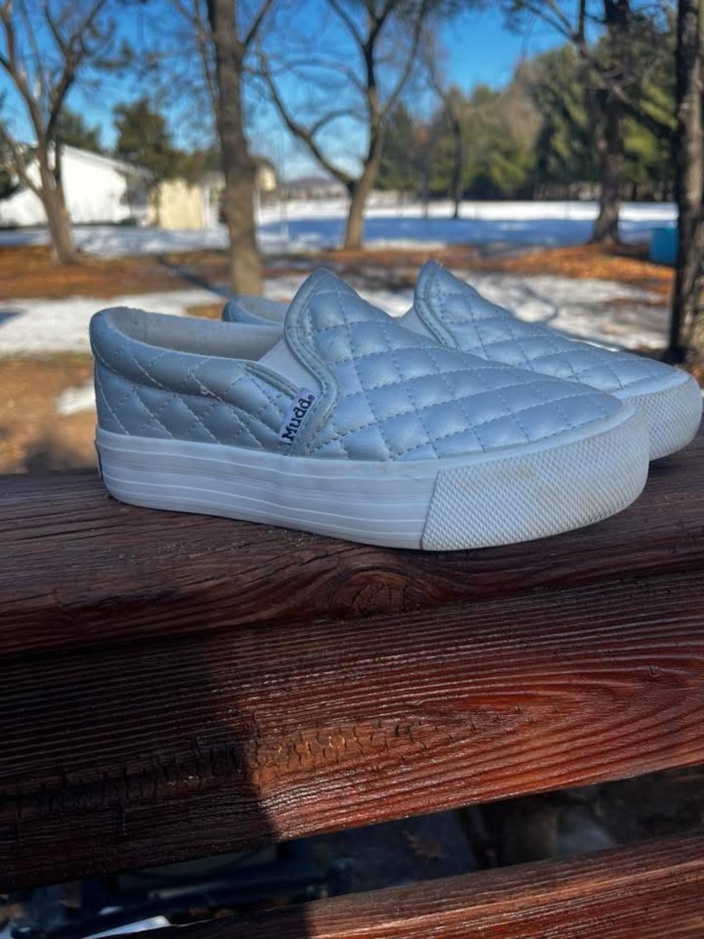 Keds Quilted Slip-On Sneakers - White